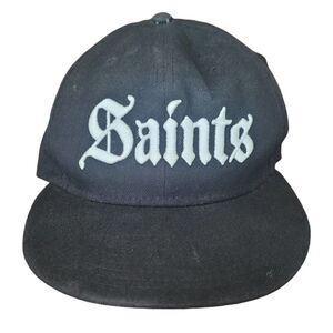 New Orleans Saints Gothic Script 9FIFTY Adjustable Snapback Hat